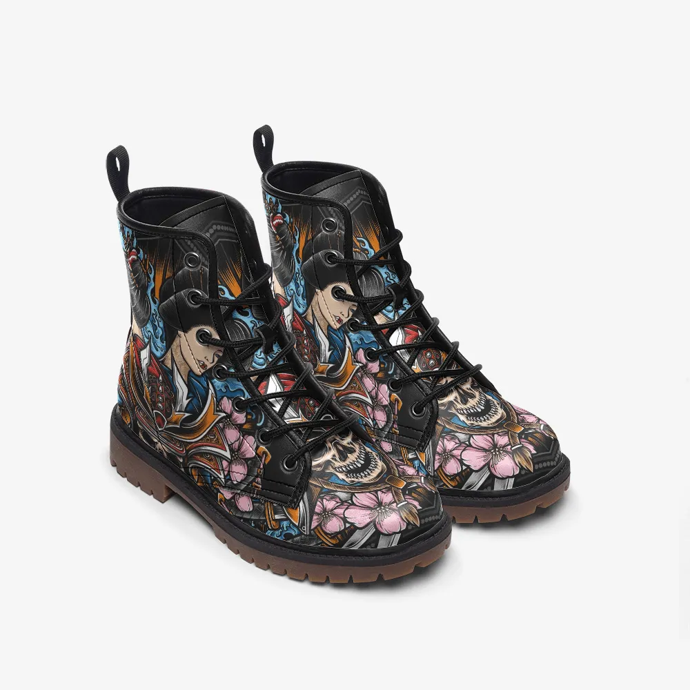 Lady Samurai Casual Leather Lightweight boots MT