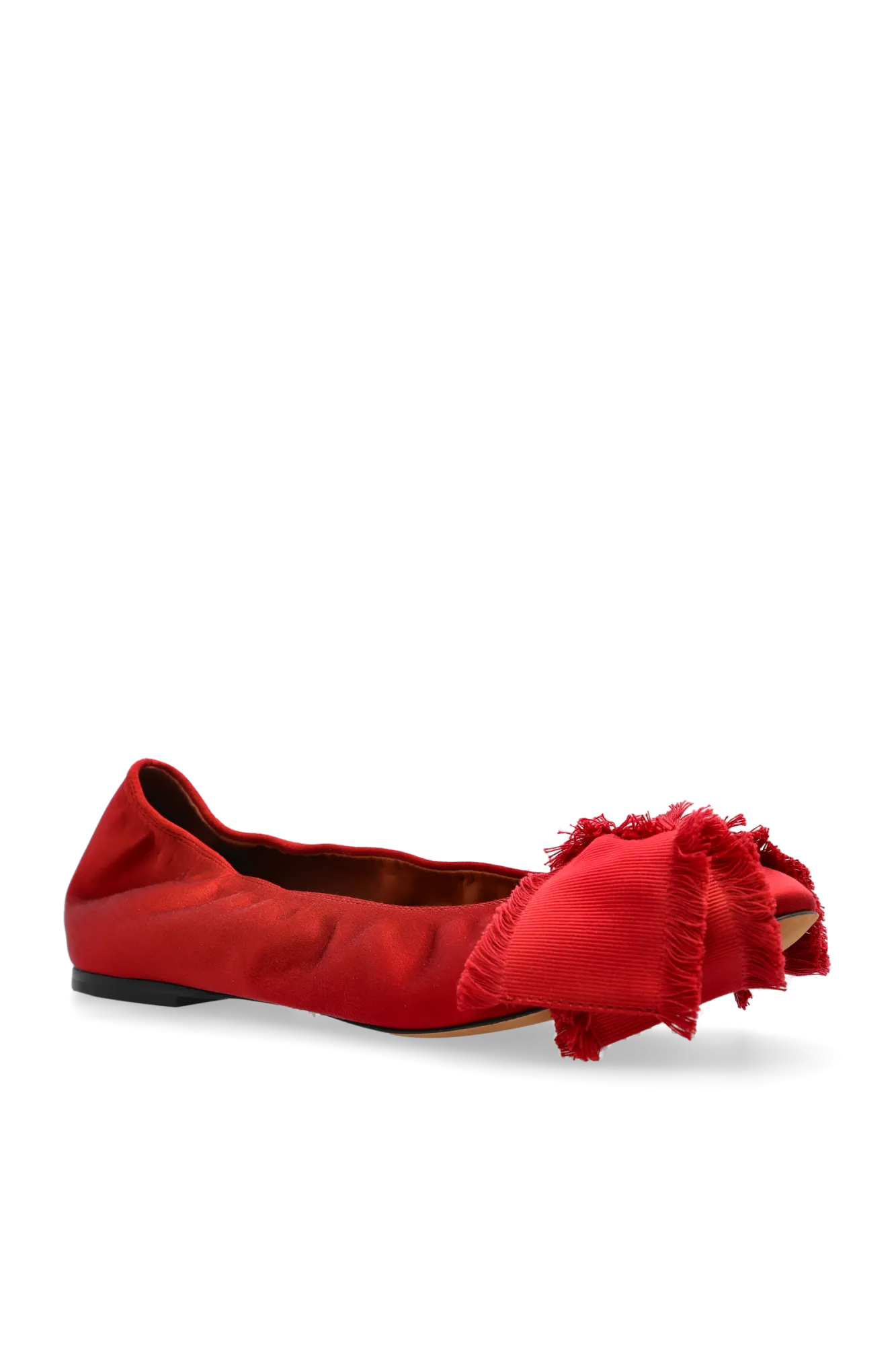Lanvin Satin Ballet Flats