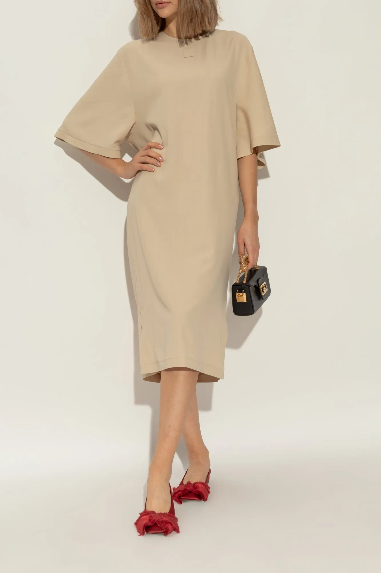 Lanvin Satin Ballet Flats