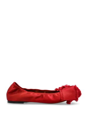 Lanvin Satin Ballet Flats