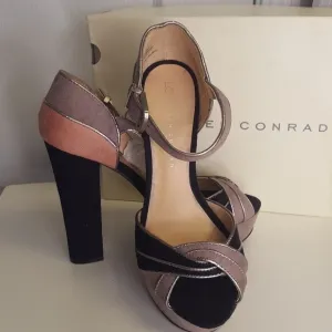 Lauren Conrad Dezi Peep Toe Heel Platform Shoe