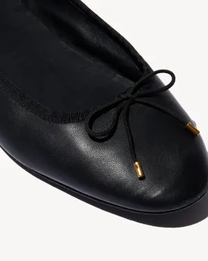 LEATHER BALLET FLAT