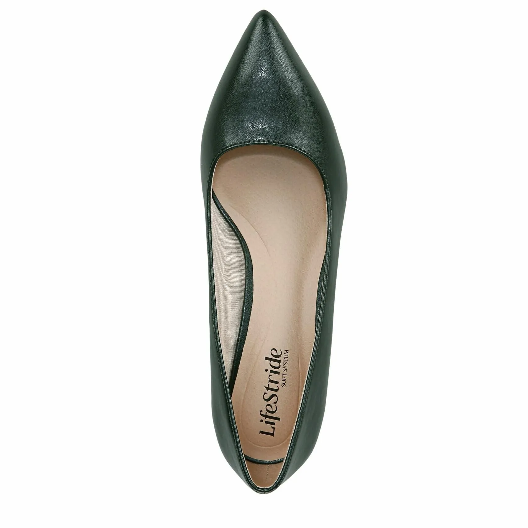 LifeStride Womens Minx Pump Tartan Green 6 M