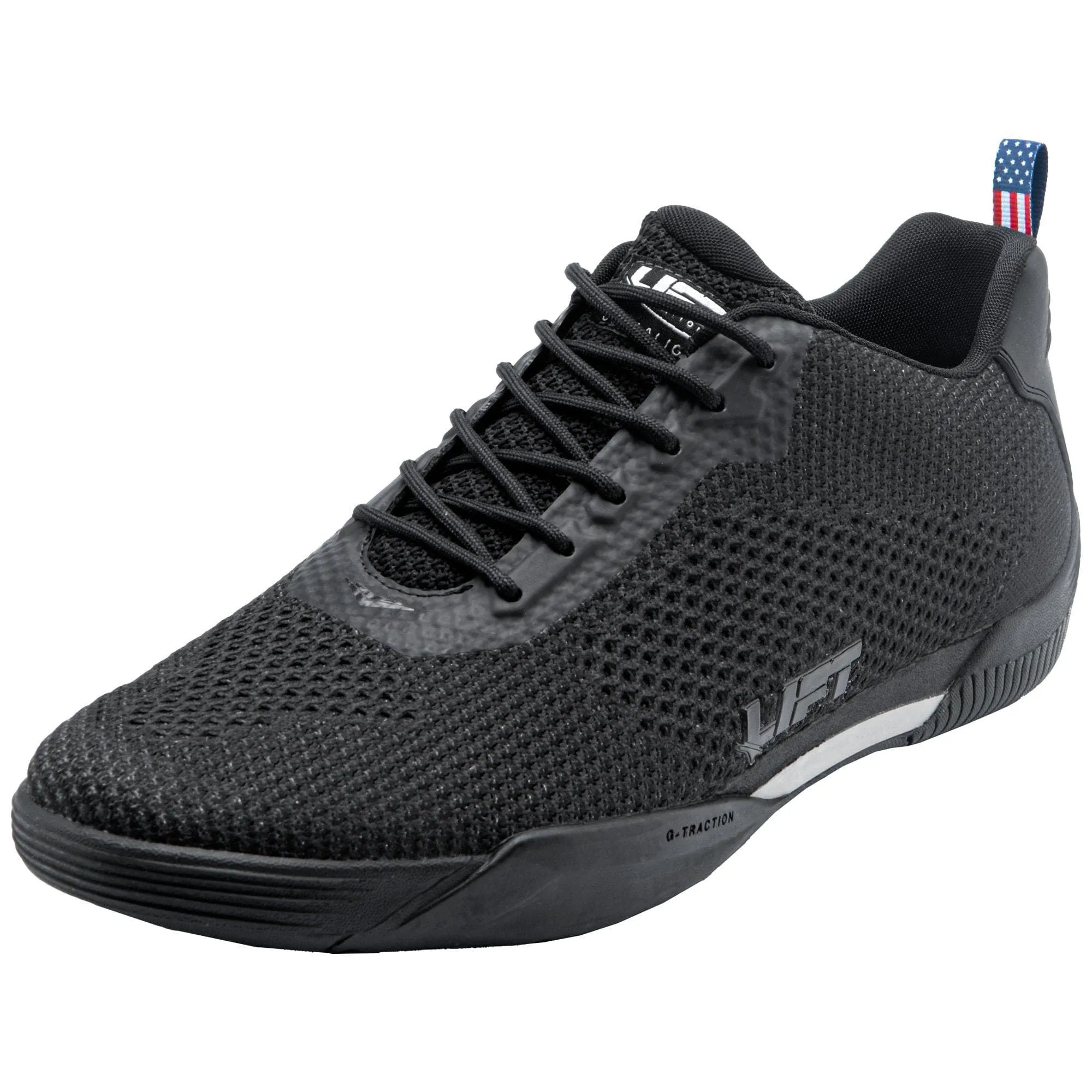Lift Aviation Air Boss Black Ultraknit (Normal Width) Pilot Shoes