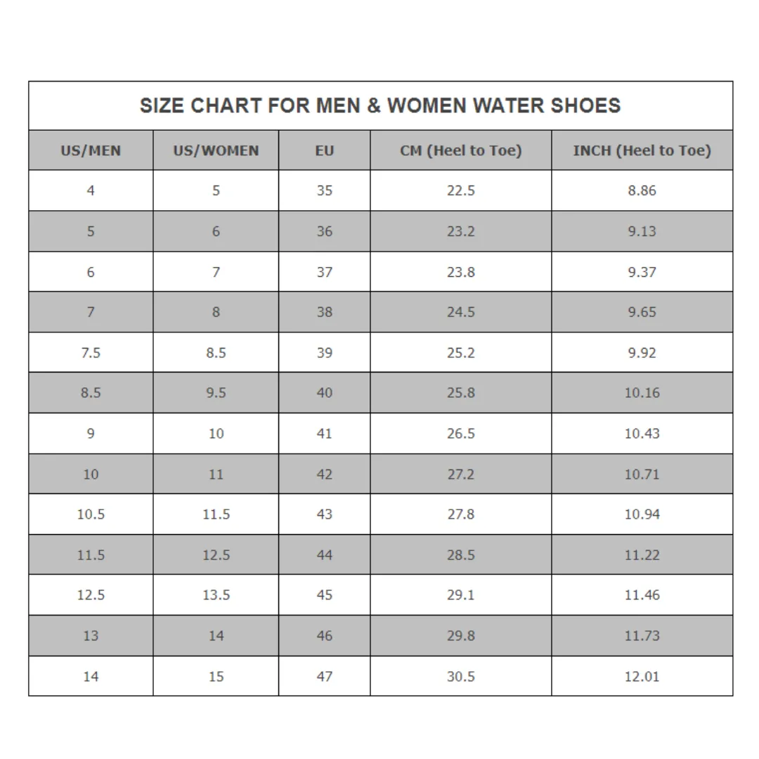 Lightweight Quick Drying Water Shoes