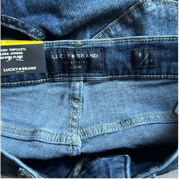 LUCKY BRAND HIGH - RISE FLARE 2 WAY STRETCH JEANS NWT