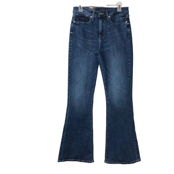 LUCKY BRAND HIGH - RISE FLARE 2 WAY STRETCH JEANS NWT