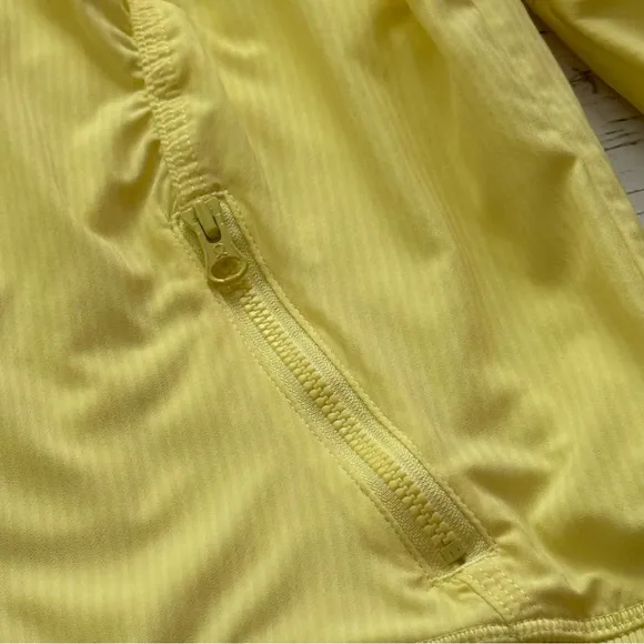Lululemon Street To Studio Jacket Yellow Women’s Size 4 Hooded