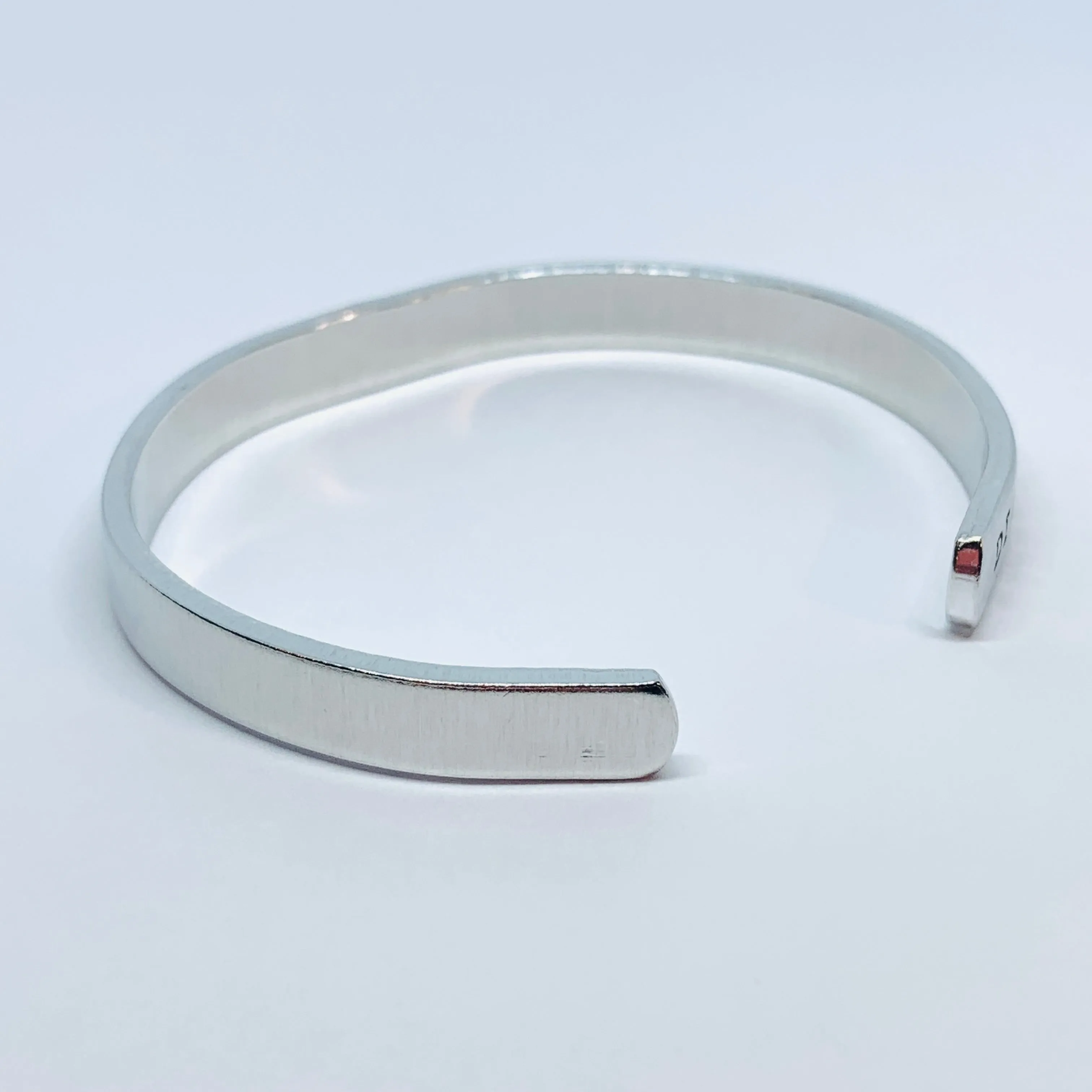 Medical Alert - Hand Stamped Cuff Bracelet