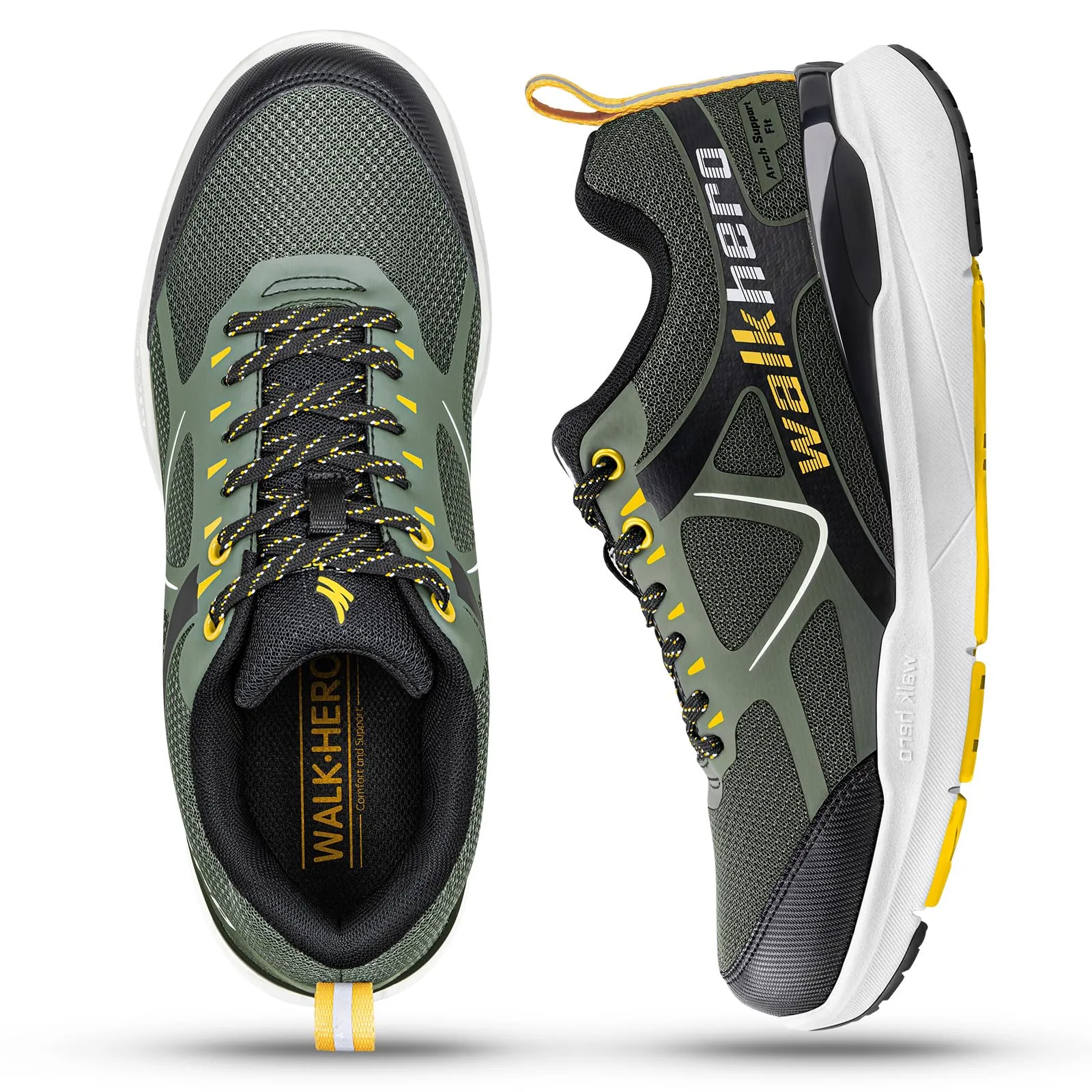 Men's Arch Support Wide Toe Box Shoes