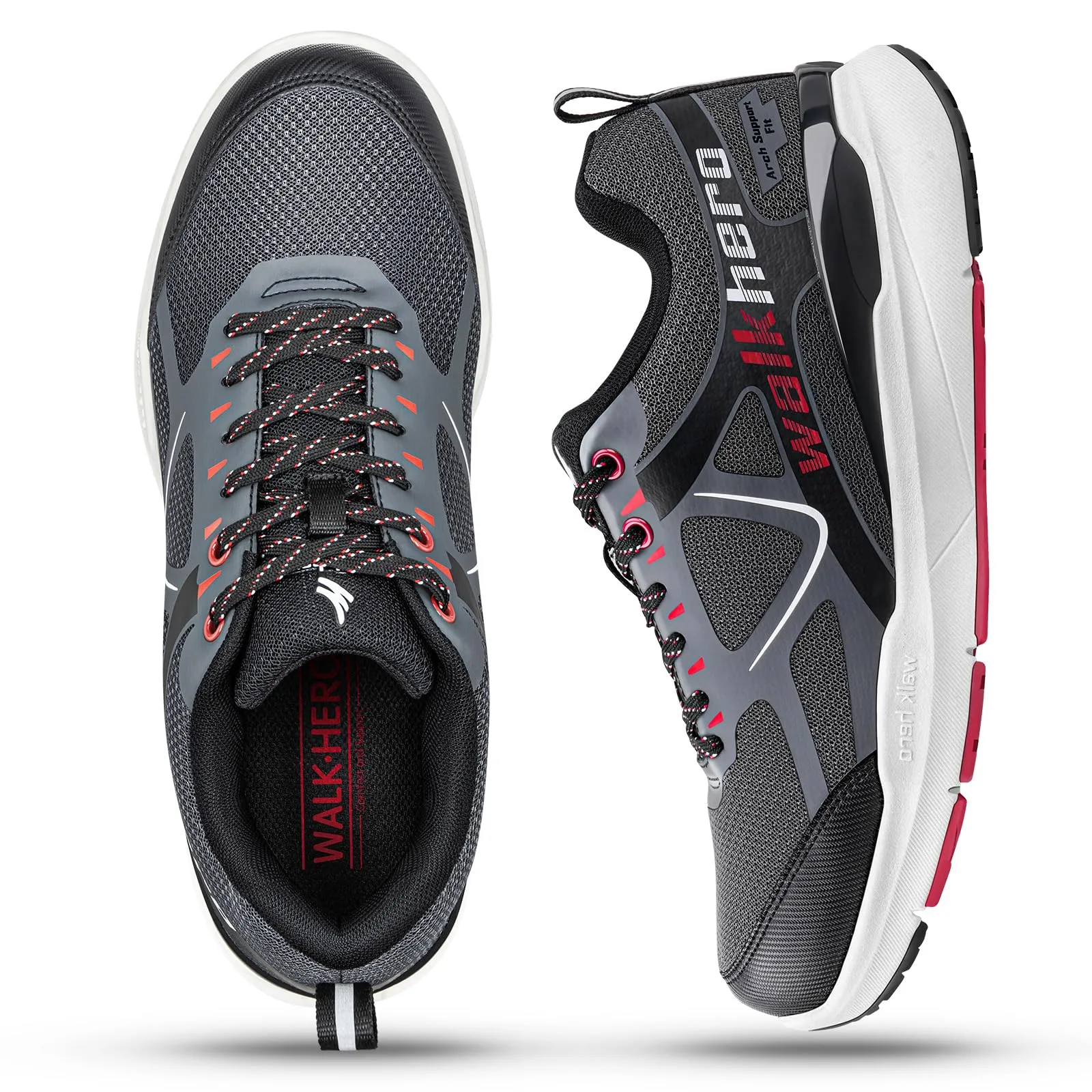 Men's Arch Support Wide Toe Box Shoes