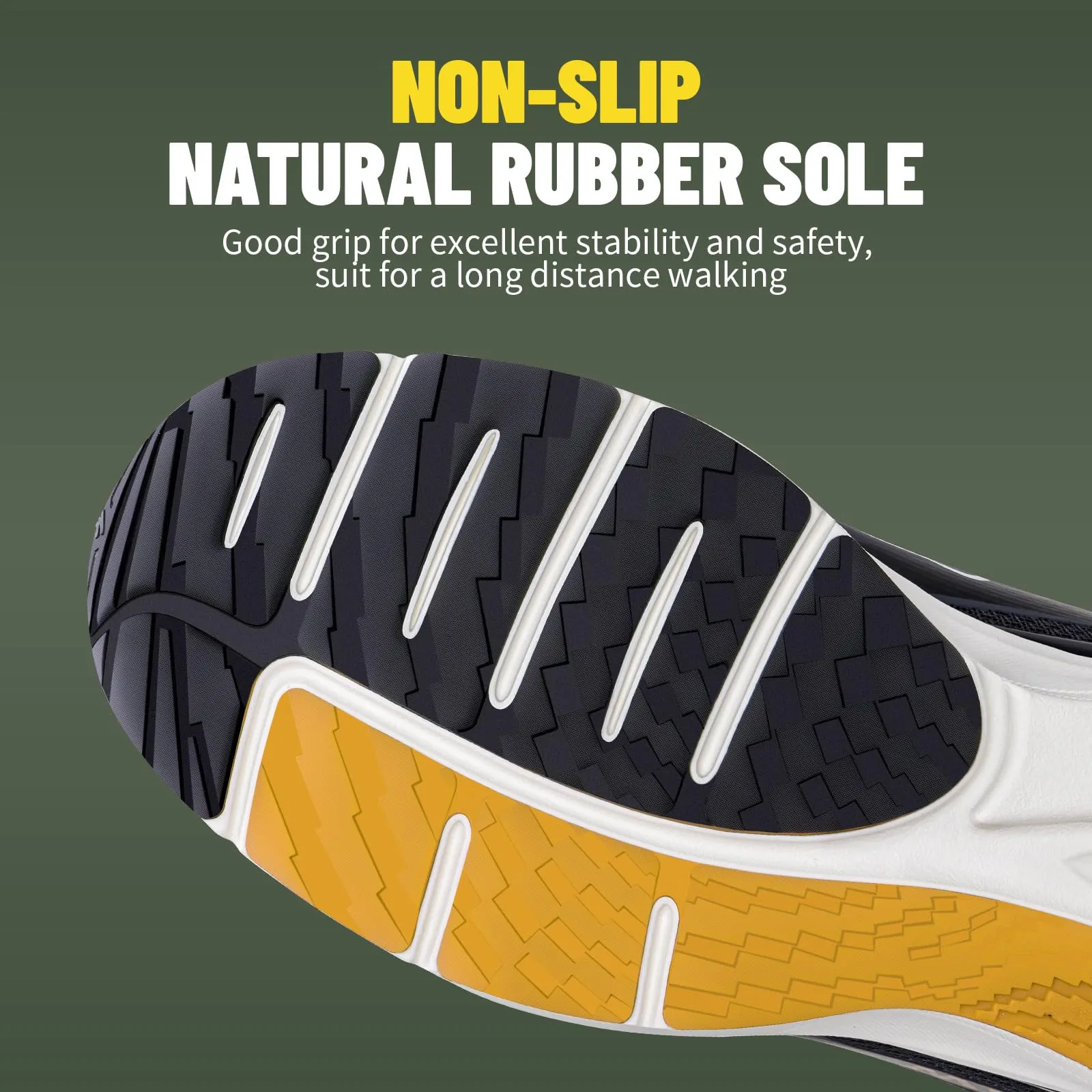 Men's Arch Support Wide Toe Box Shoes