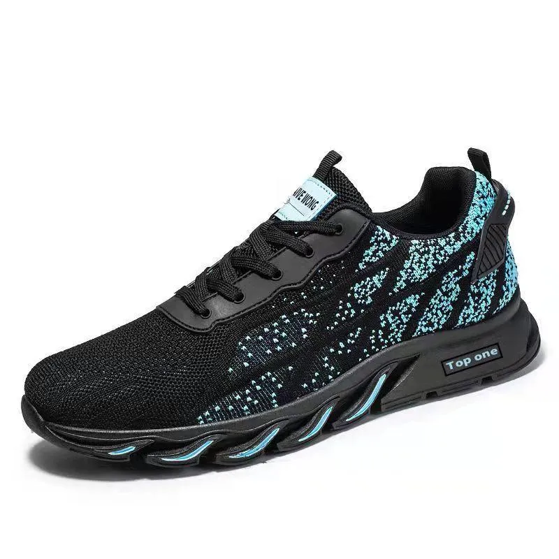 Men's Casual Sports Shoes Breathable Running Shoes Travel Shoes Boys Flying Mesh Shoes Basketball Shoes