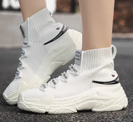 Men's Casual Winter Sports Shoes - Warm Shark Sneakers