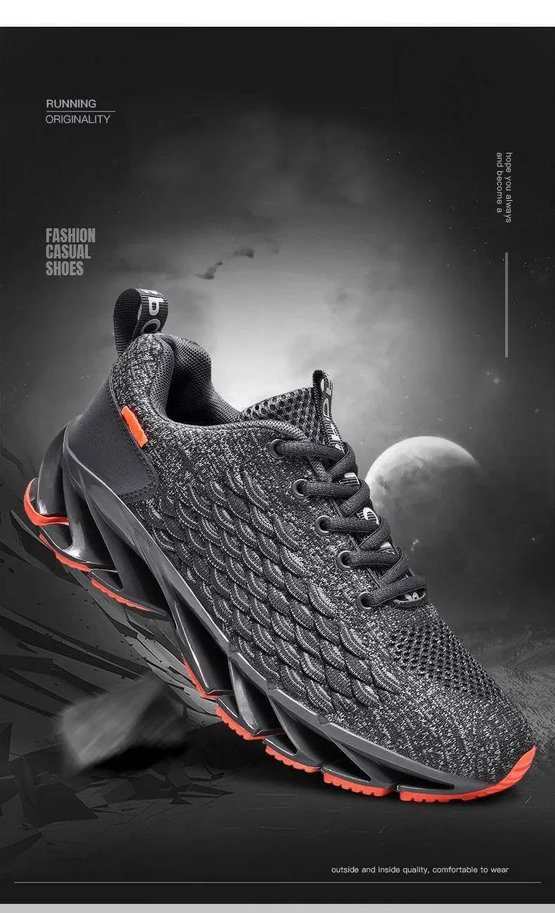 Mens Lightweight Casual Shoes - Breathable Comfort Footwear