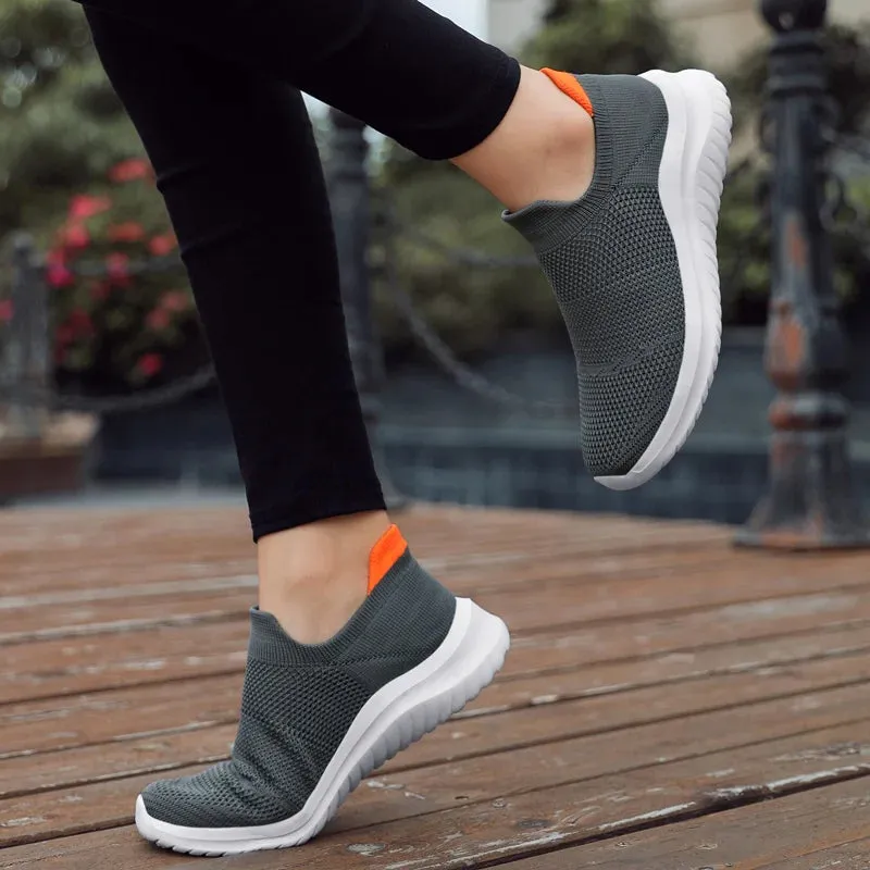 Mesh Orthopedic Walking Slip on Sneaker Shoes