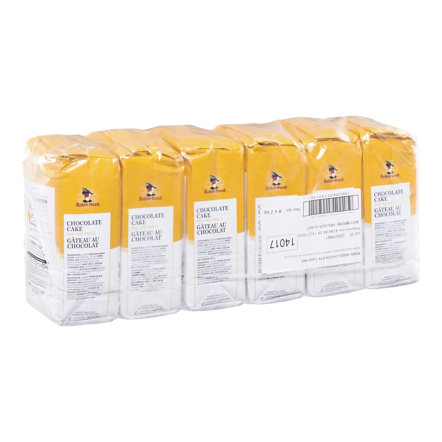 Mix Cake Chocolate - 6 x 2 kg - Dawn Food Produ - Baking Mixes and Ingredients - Canadian Distribution