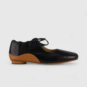 Morbido Comfort Leather Pump Black/Brown RD9-3