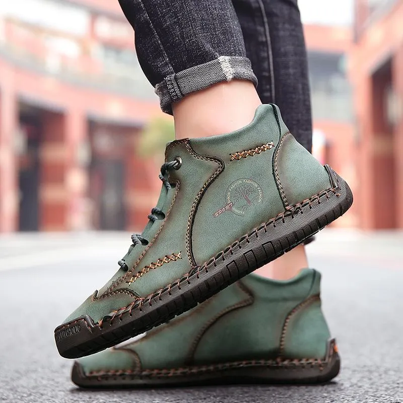 Mostelo Vintage Handmade Leather Boots
