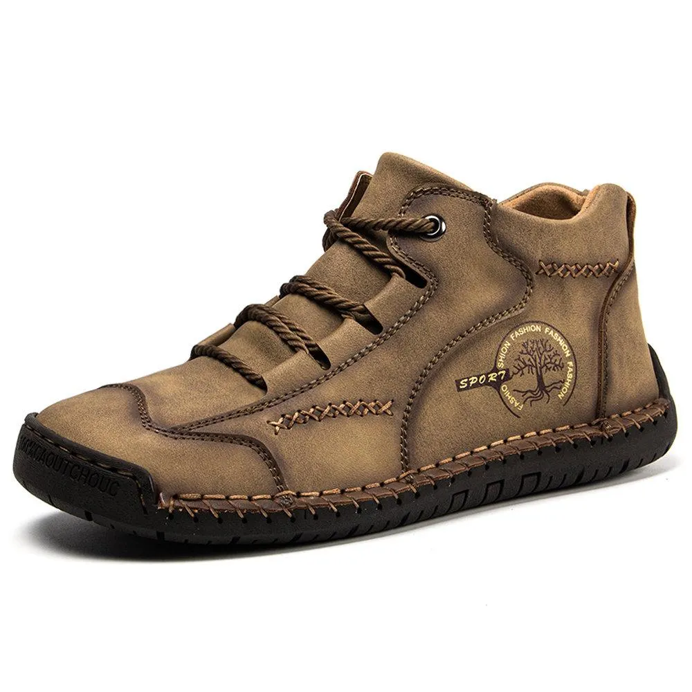 Mostelo Vintage Handmade Leather Boots