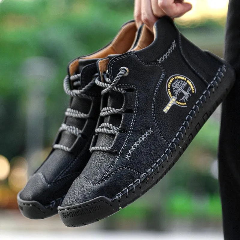 Mostelo Vintage Handmade Leather Boots
