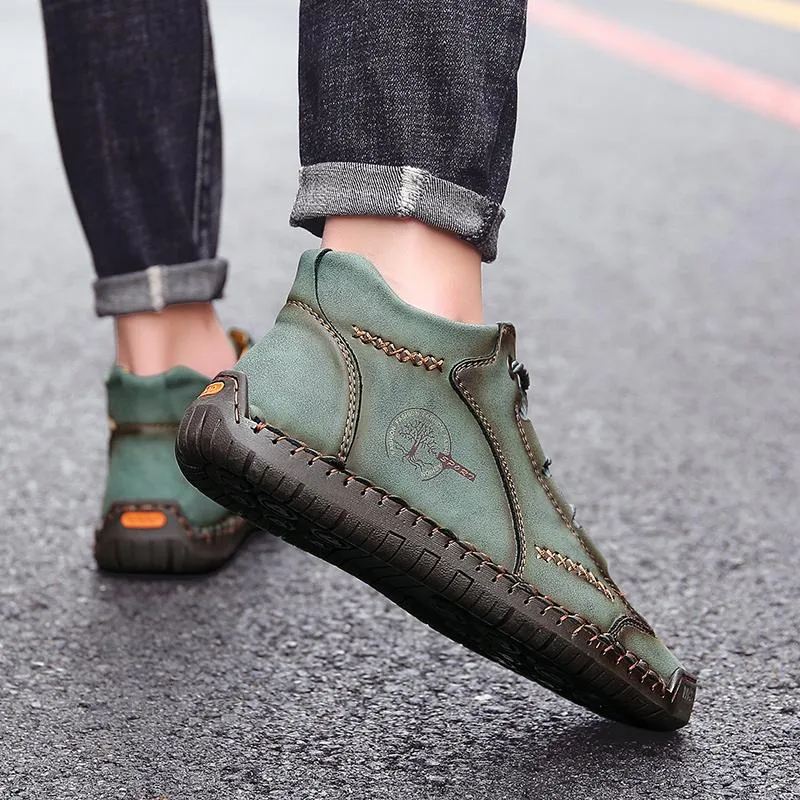 Mostelo Vintage Handmade Leather Boots