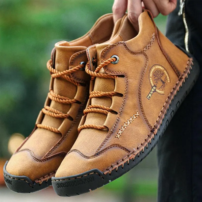 Mostelo Vintage Handmade Leather Boots