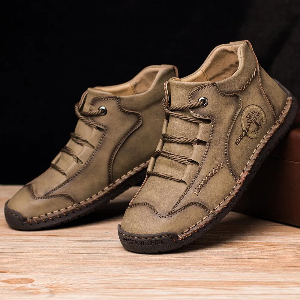 Mostelo Vintage Handmade Leather Boots