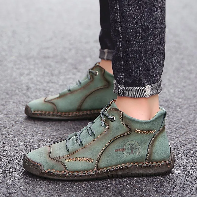 Mostelo Vintage Handmade Leather Boots
