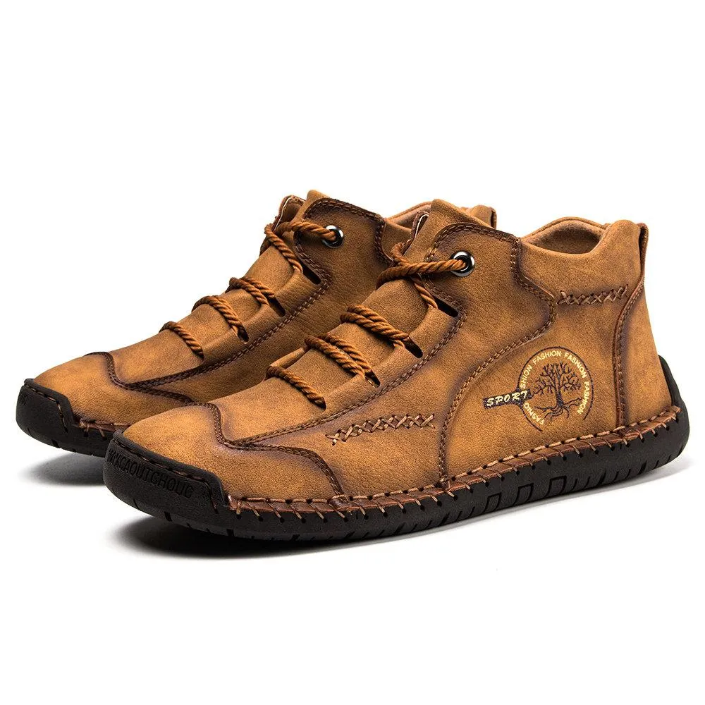 Mostelo Vintage Handmade Leather Boots