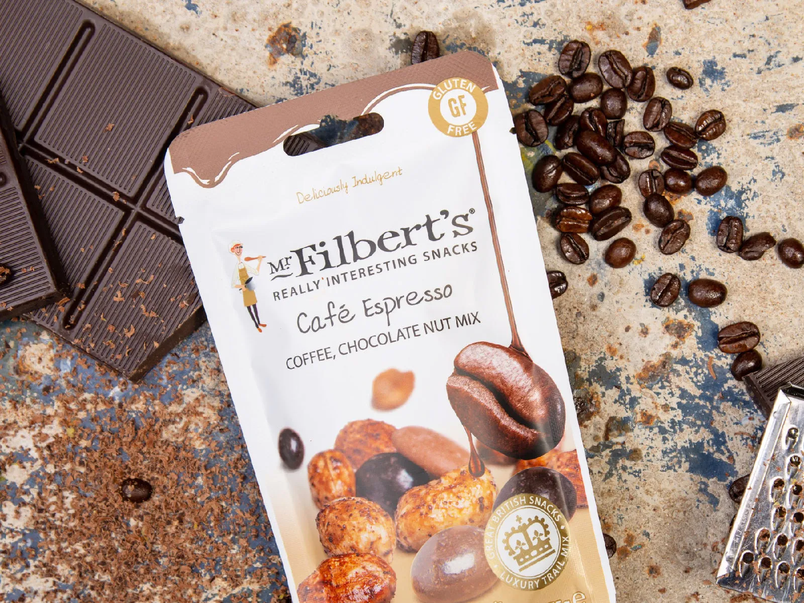 Mr. Filbert's Cafe Espresso Chocolate Nut Mix