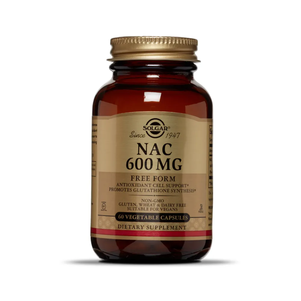 NAC (N-Acetyl Cysteine) 600mg 60 vege capsules