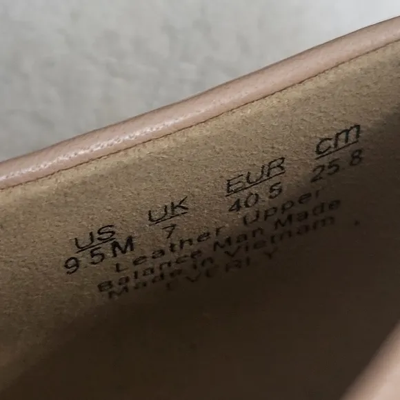 Naturalizer Beige Everly Pump Heels Sz 9.5M
