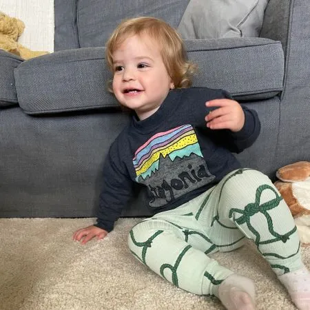 Navy Fitz Roy Skies Jumper