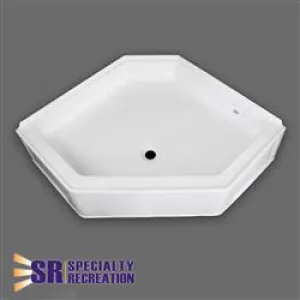 Neo Shower Base 34X34 Front Center Drain