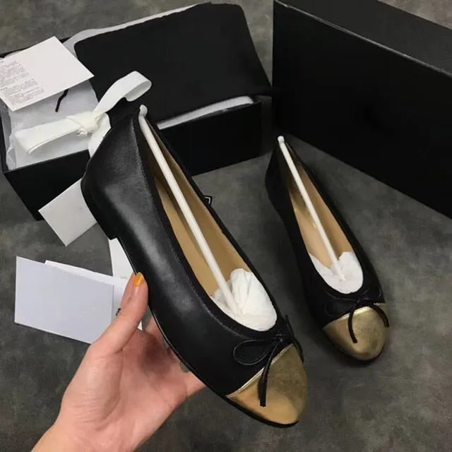 New Breathable Flat Hot Sell Genuine Leather Shoes Big size women's shoes size34-41Elegant Comfortable Lady Fashion shoes