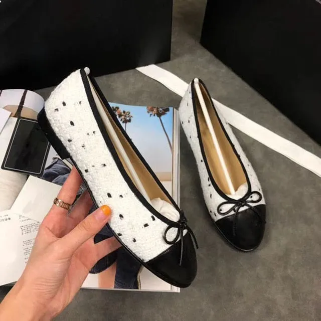 New Breathable Flat Hot Sell Genuine Leather Shoes Big size women's shoes size34-41Elegant Comfortable Lady Fashion shoes