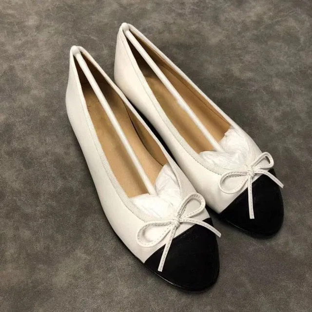 New Breathable Flat Hot Sell Genuine Leather Shoes Big size women's shoes size34-41Elegant Comfortable Lady Fashion shoes