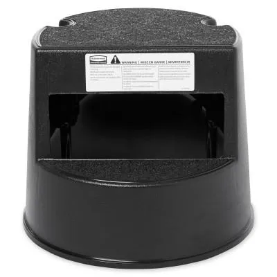 Newell Brands 13" Height x 16" Diameter Mobile Step Stool 2523-BK, FG252300BLA