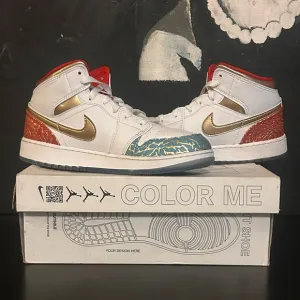 Nike Air Jordan 1 Mid SS (GS) shoes