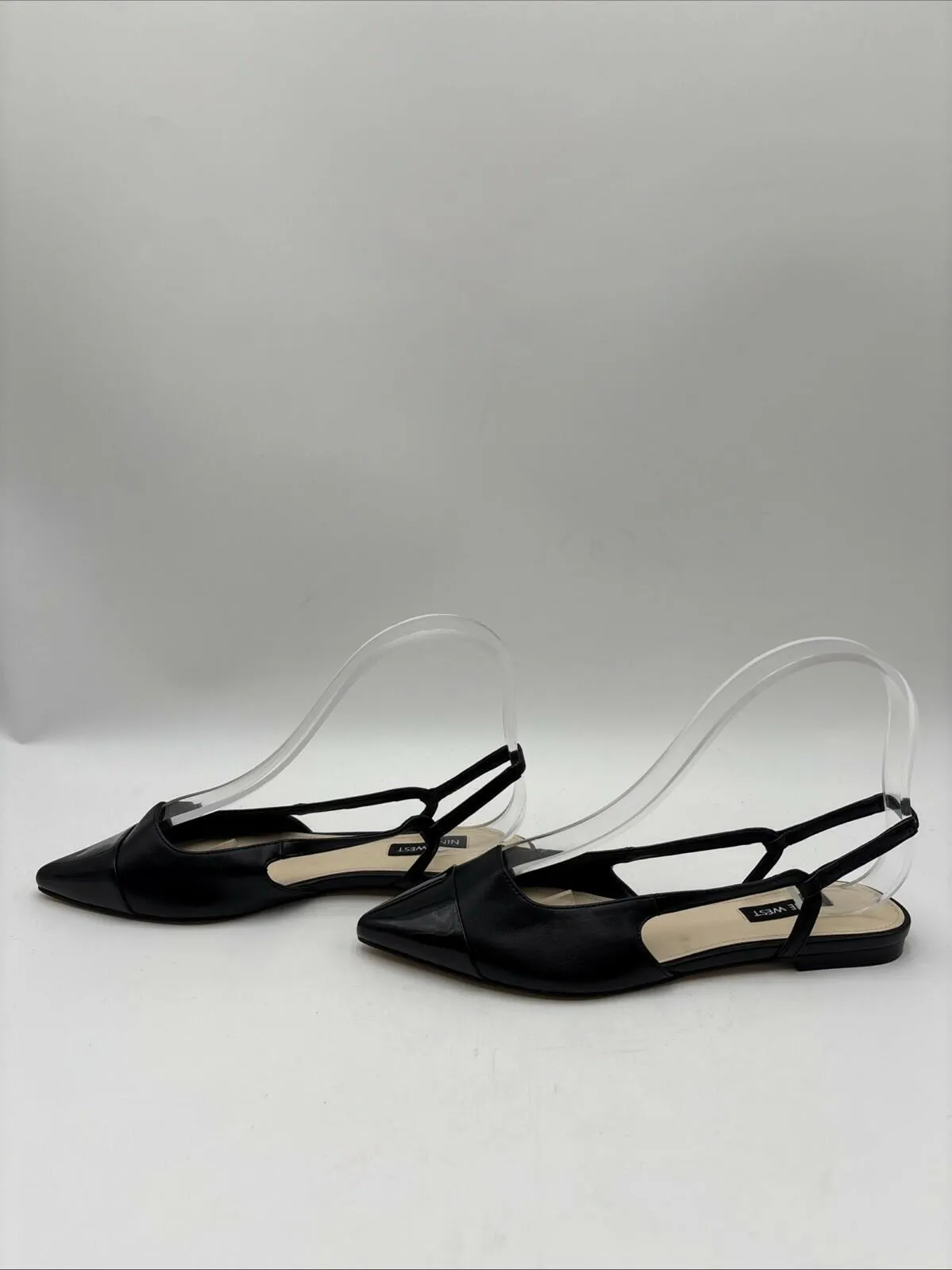Nine West Women's Babee Flats Black Size 6M - Very Good