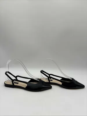 Nine West Women's Babee Flats Black Size 6M - Very Good