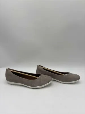 NWOB Eurosoft Women’s Manila Flats Cloudy Nubuck Size 6.5M/37.5
