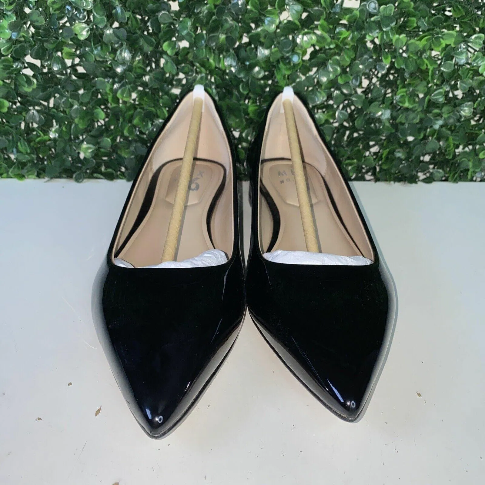NWOB Women’s Mix No. 6 Olesia Slip-On Black Patent Size 6.5M - Like New
