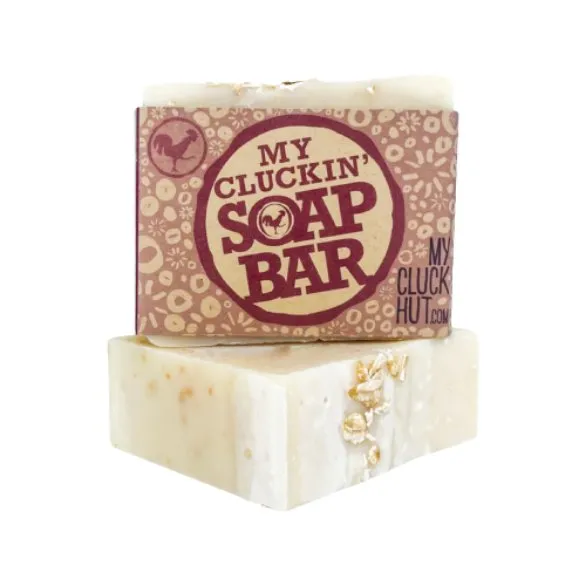 Oats & HEN-ey | My Cluckin' Soap Bar