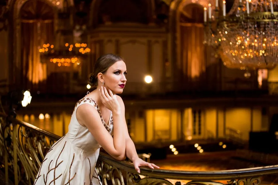 Off-white Gown