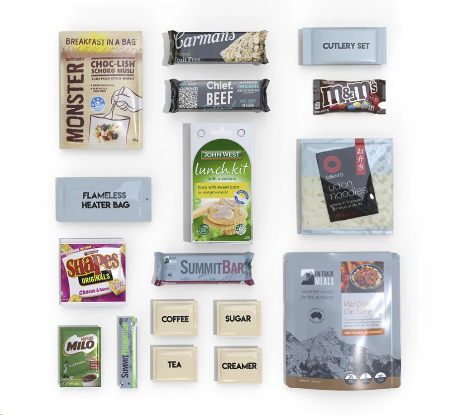 On Track Meals Go Pack 24 Hour ration Pack