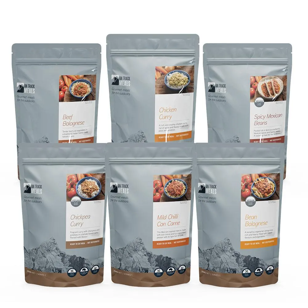 On Track Meals Gourmet MRE Meals