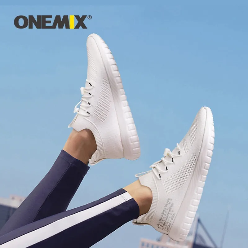 ONEMIX New Arrival Casual Sneakers Women Tennis Shoe Fitness Trainers