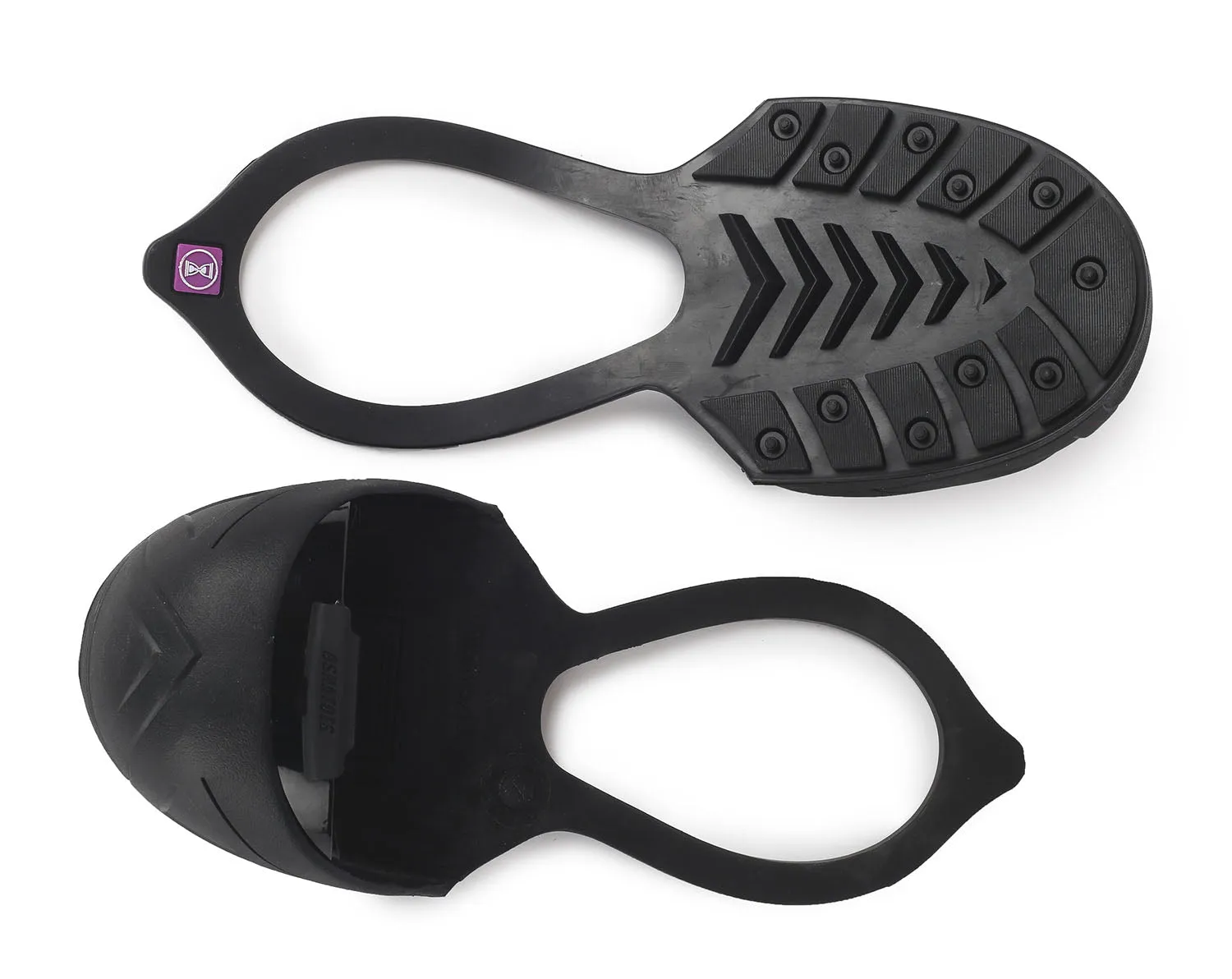 OSH1162-12, STEEL Toe Cap Natural RUBBER Slip On with Back Strap Safety Overshoes (Black) 